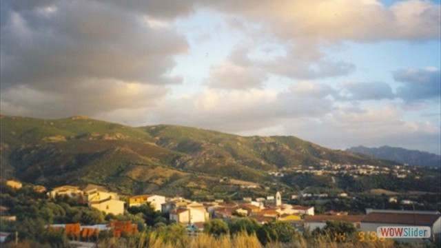 panorama da badesi in sardegna