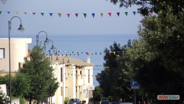 veduta di Badesi via mare 